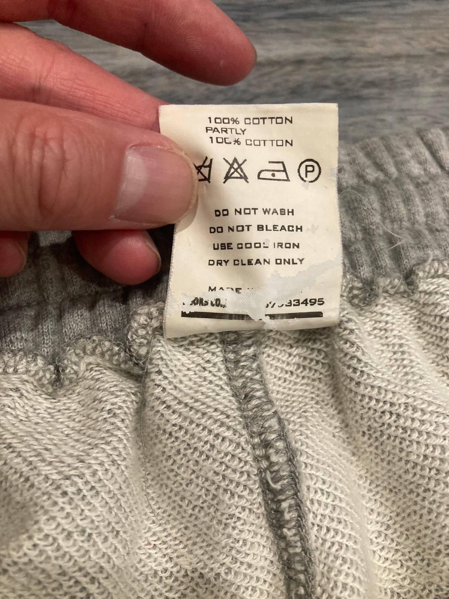 Number nine 2005AW OG hybrid cargo pant size 3