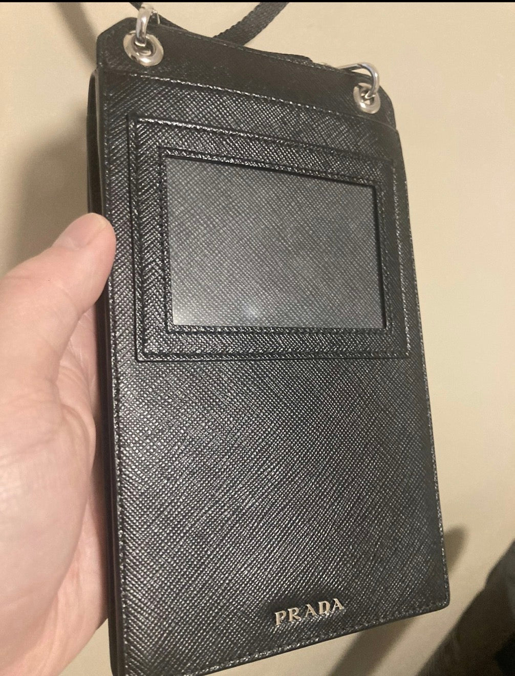 Prada Barney New York 2018 exclusive saffiano card/phone case
