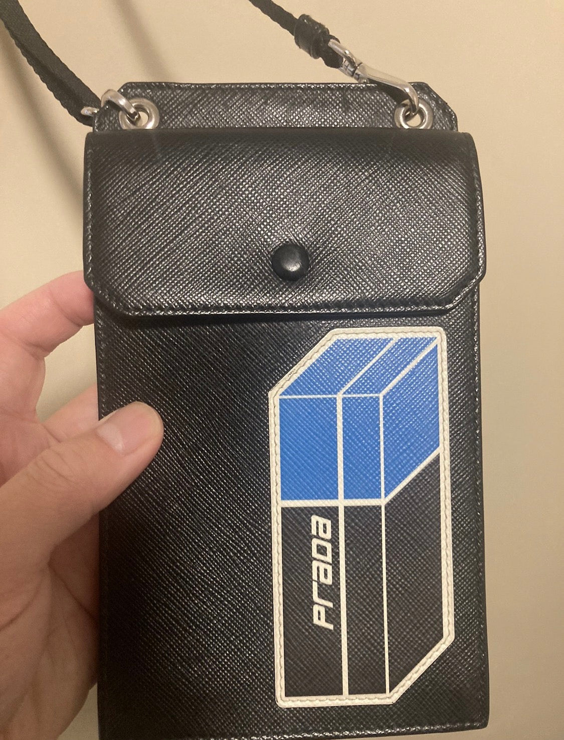 Prada Barney New York 2018 exclusive saffiano card/phone case