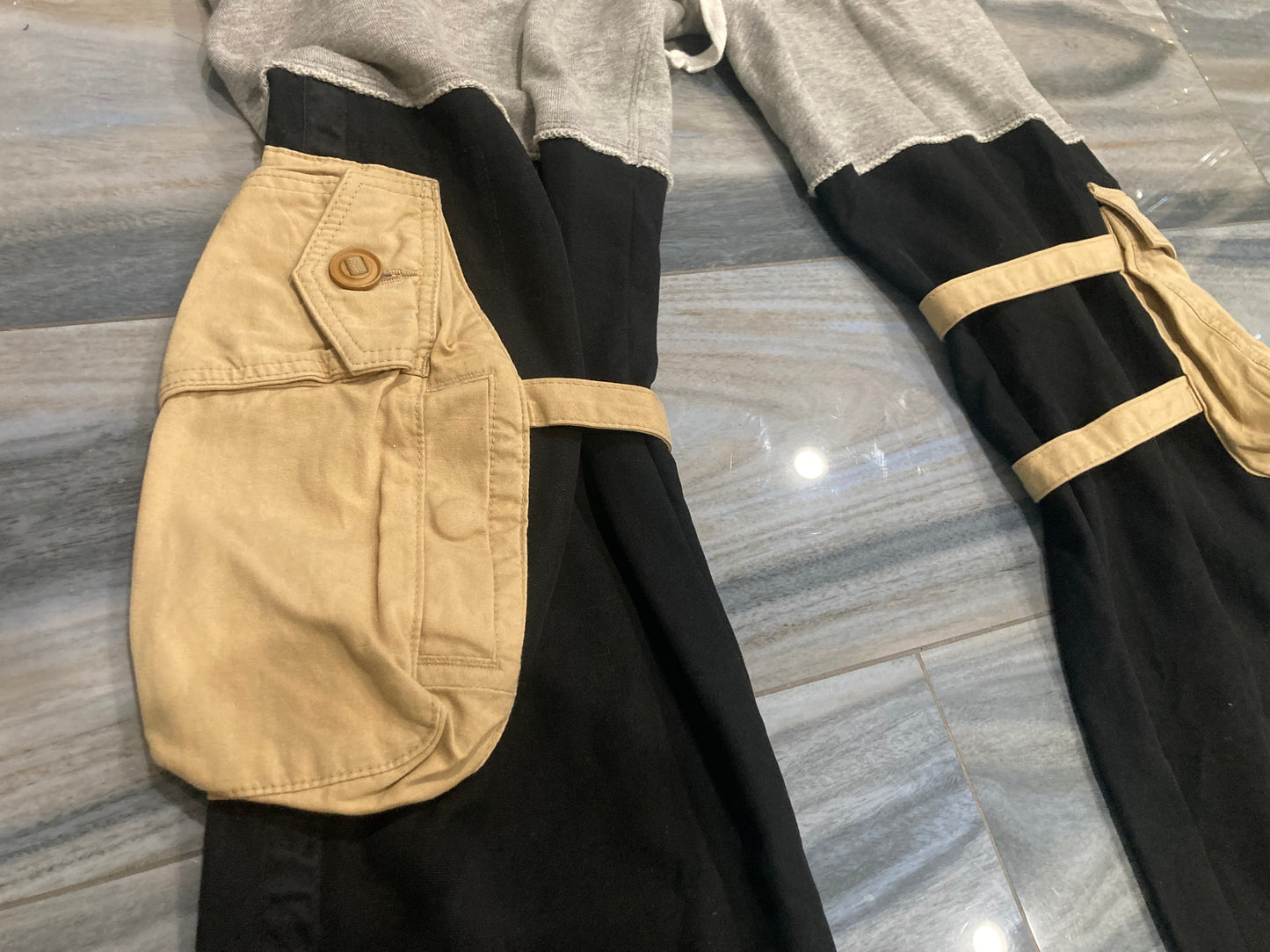 Number nine 2005AW OG hybrid cargo pant size 3