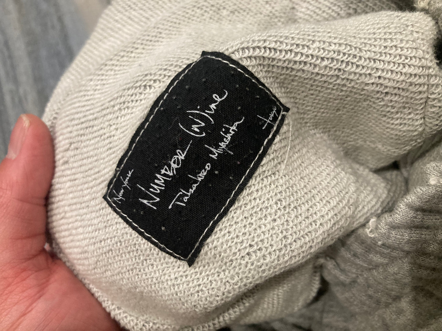Number nine 2005AW OG hybrid cargo pant size 3