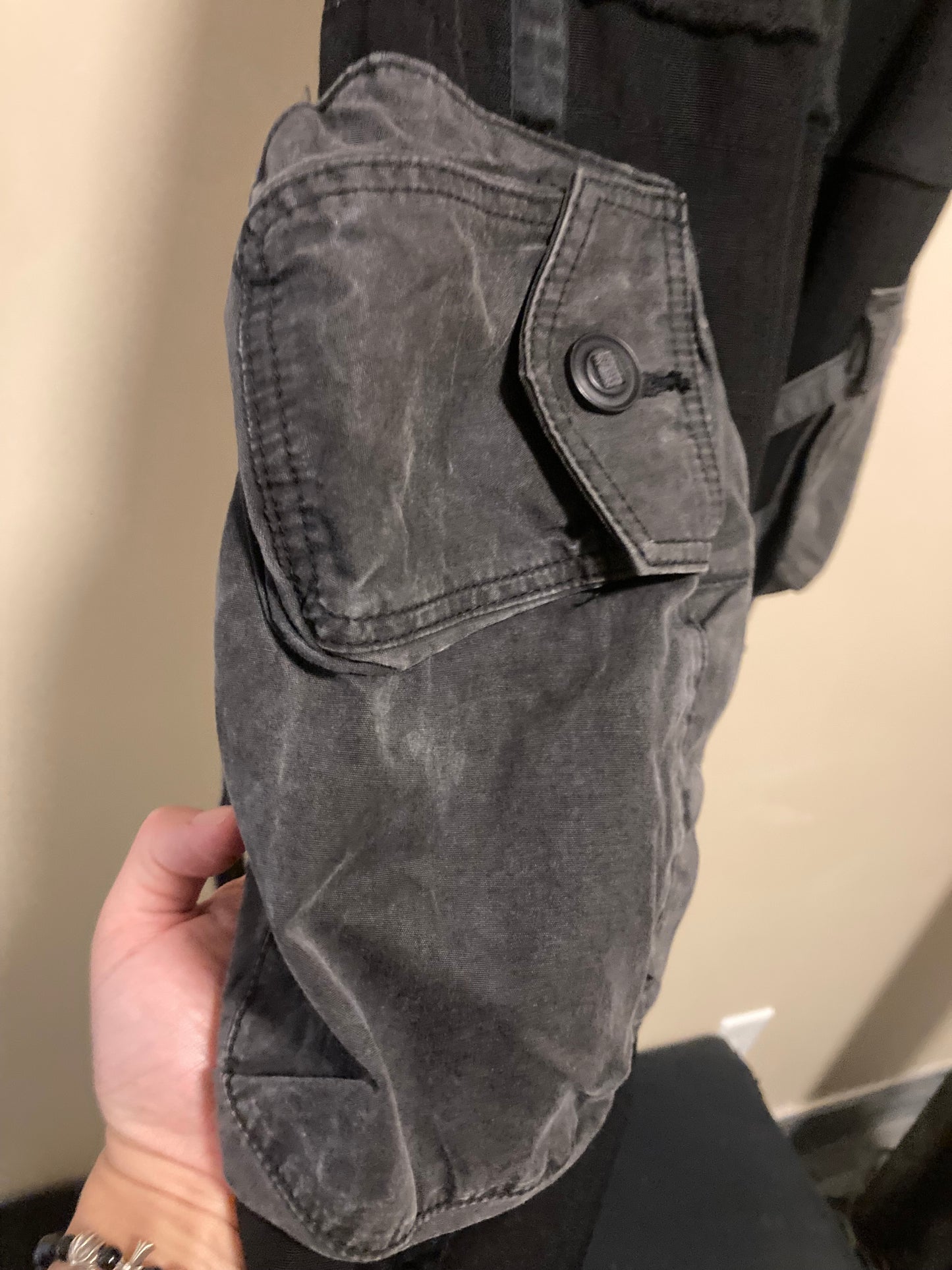 Number nine 2005AW OG hybrid cargo pant