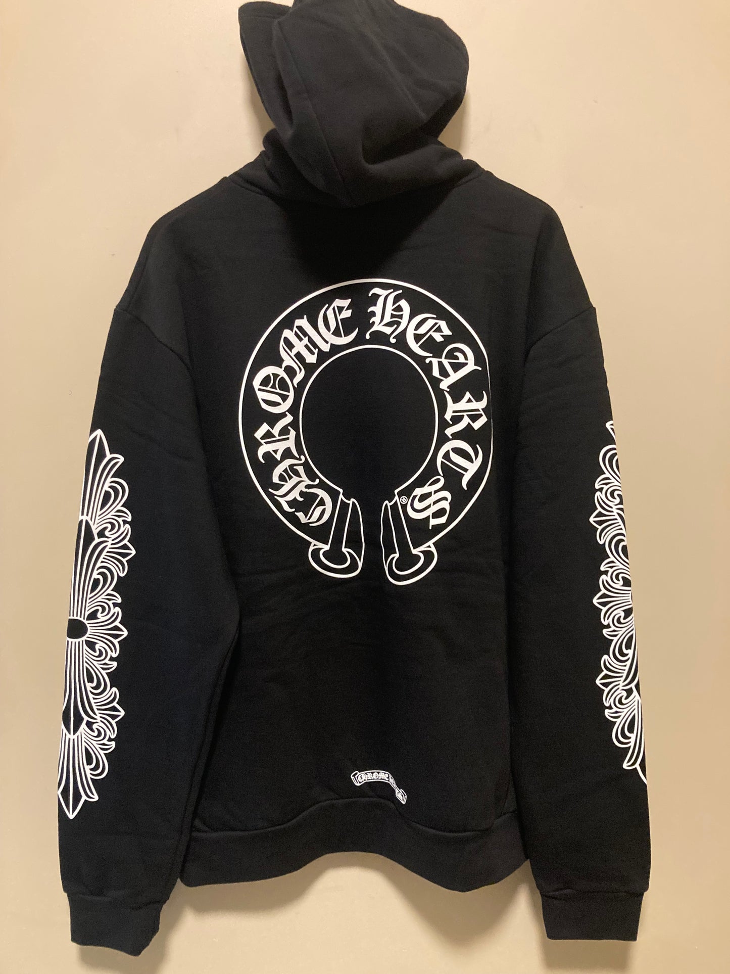 Chrome hearts floral horseshoe hoodie