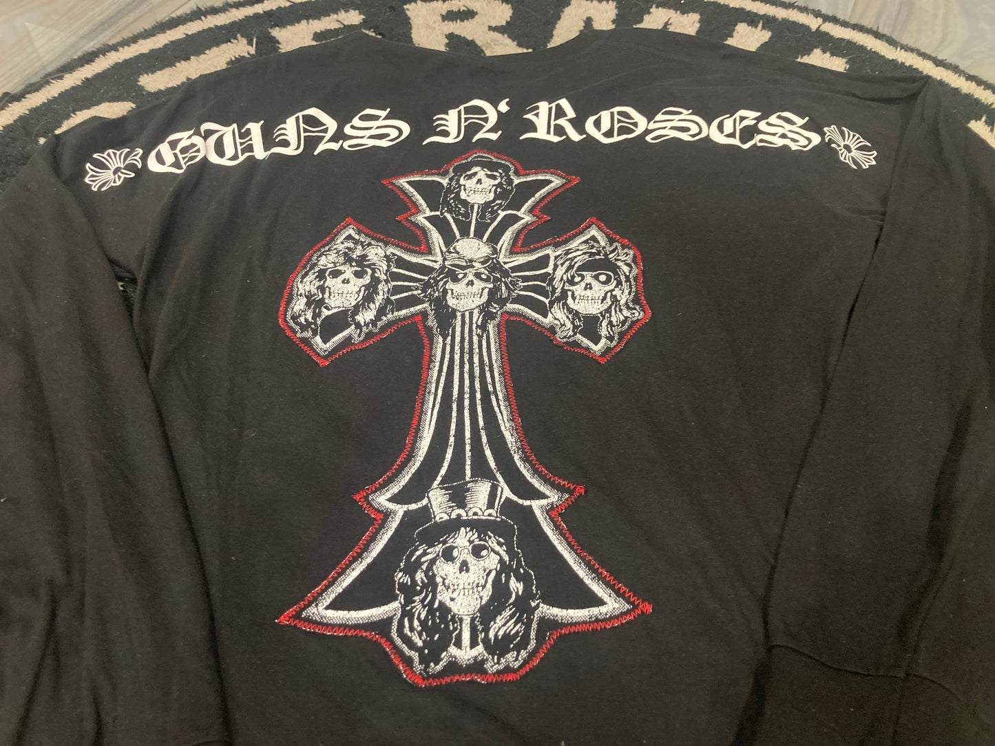 Chrome hearts x Guns N’ Roses OG LS vintage tee